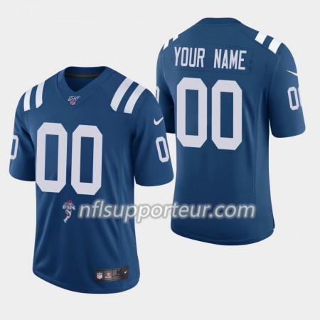 Maillot Homme Indianapolis Colts Personnalisé Nike Bleu 100th
